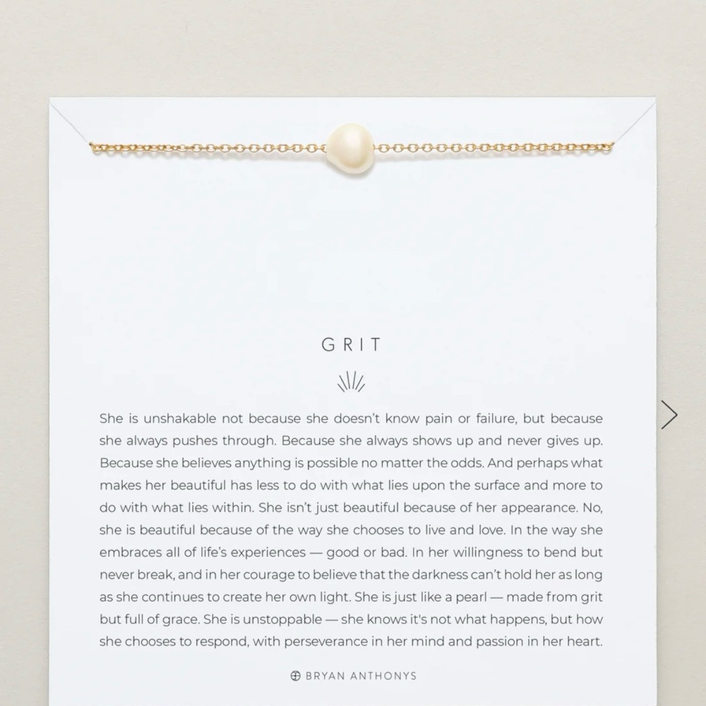 Bryan Anthony ‘Grit’ Pearl Necklace